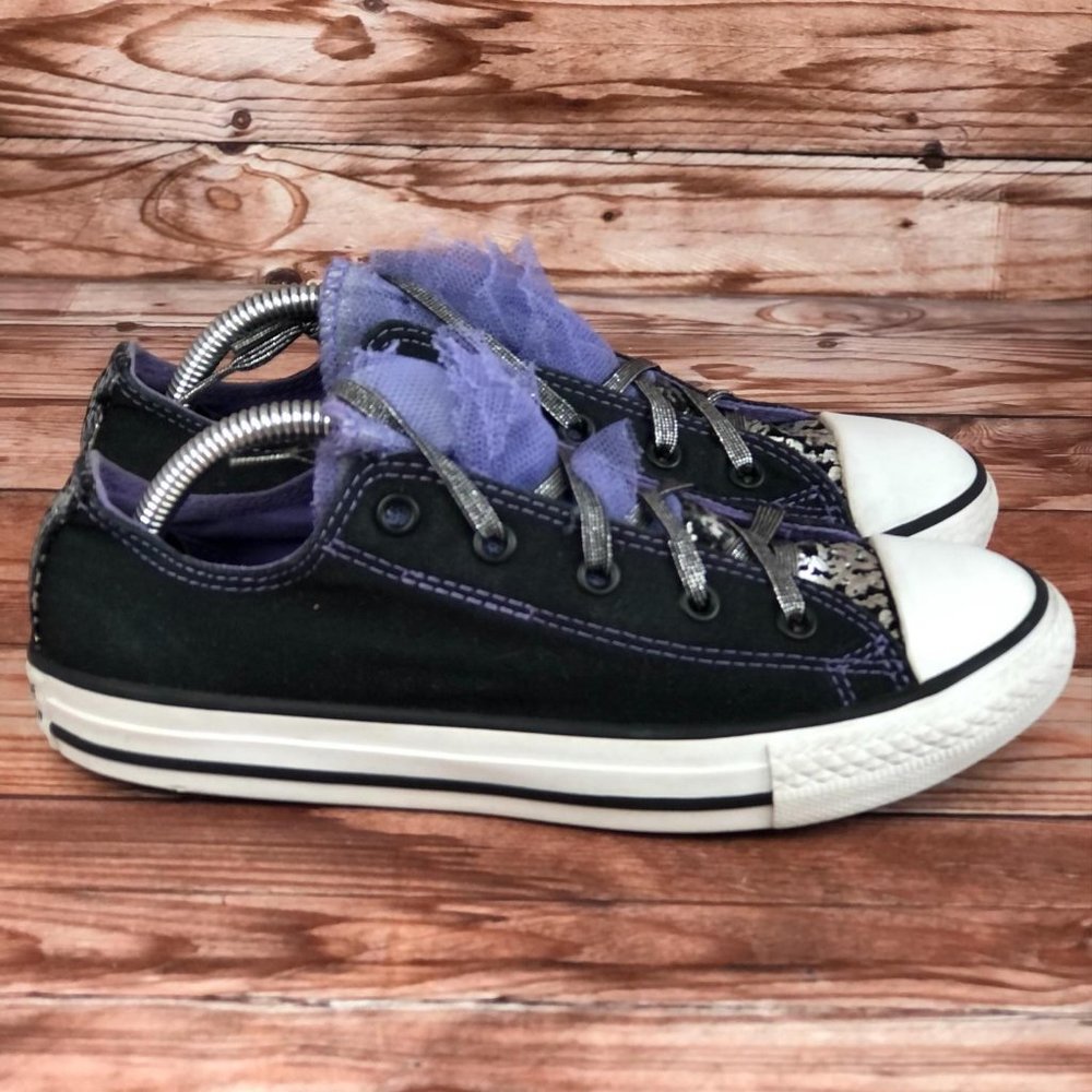 Converse All Star Low Top Purple Sneaker